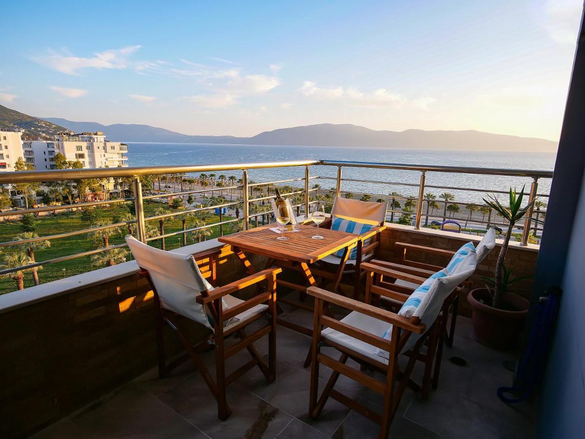 Sea Side Apartment Vlorë Eksteriør bilde